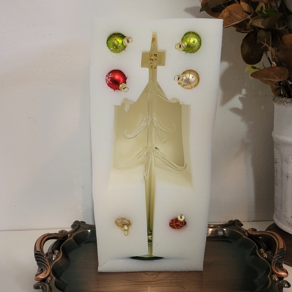 Acrylic Christmas Tree "Better Living Design " 12 Ornaments - Picture 7 of 8